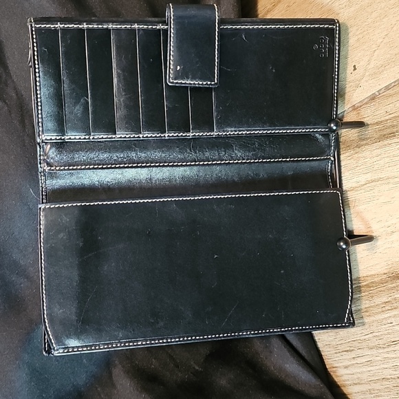 Gucci Long Black Wallet in EUC | BOX & Gucci PAPER included! - Picture 9 of 13